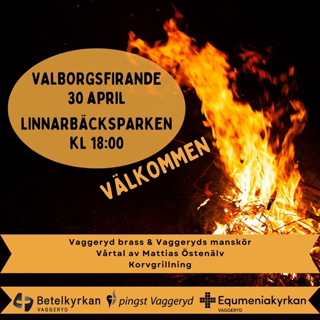 Välkomna på Valborgsfirande!