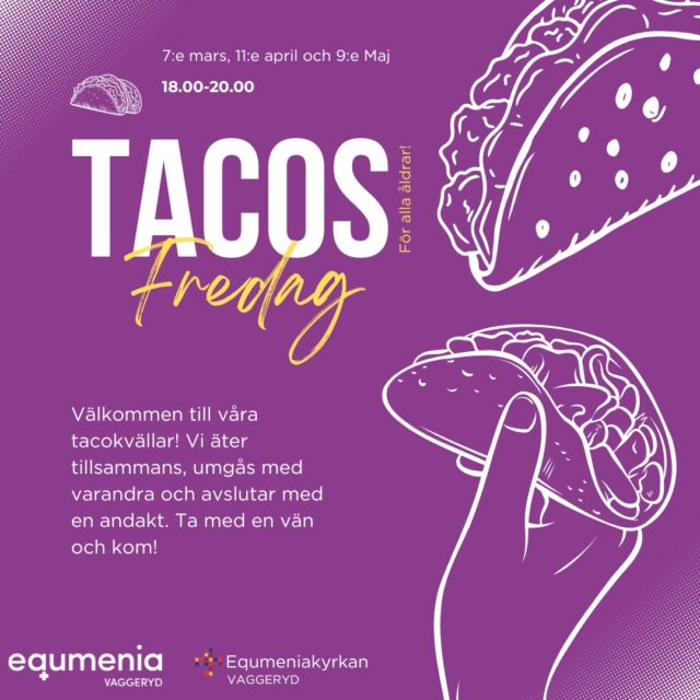 Välkommen på Tacos-fredag!