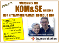 2025-11-02 Hans Jansson – Att vara utsänd av Jesus