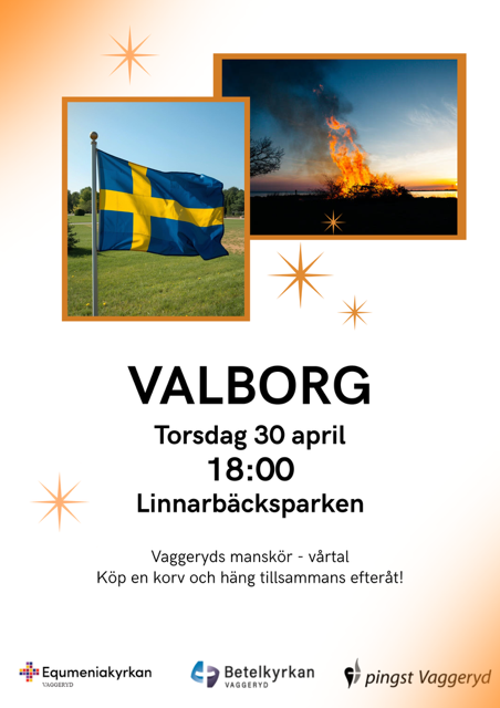 Välkomna på Valborgsfirande!
